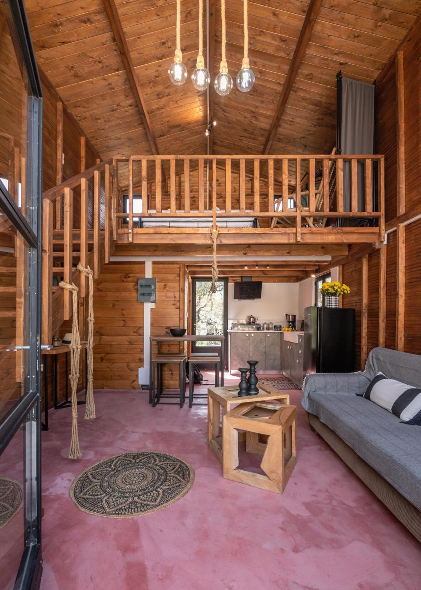 Wooden House Apartments Kalathenai 外观 照片