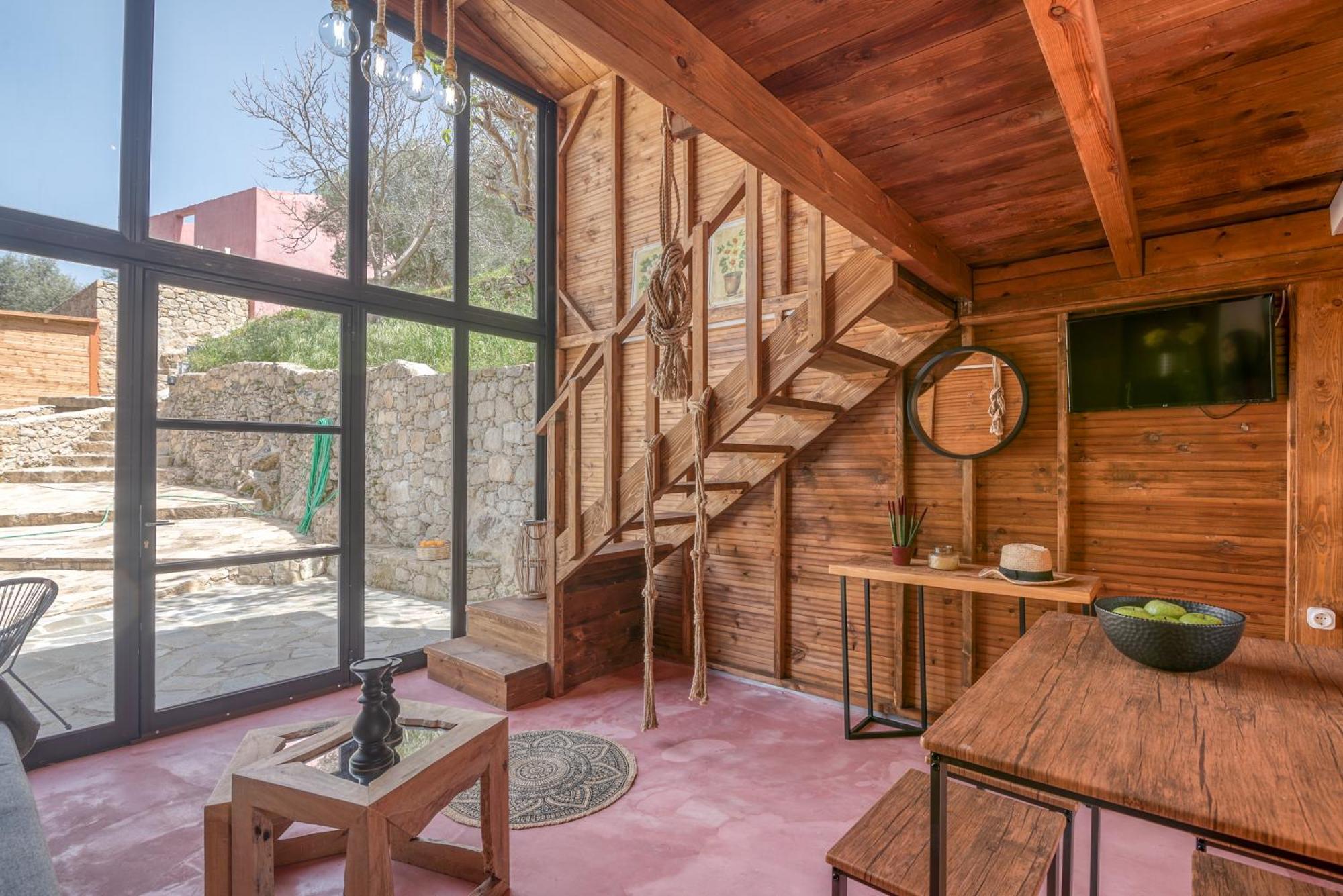 Wooden House Apartments Kalathenai 外观 照片